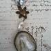 SOLD - SACRED HEART of Mary - Fantastic French Meerschaum Necklace