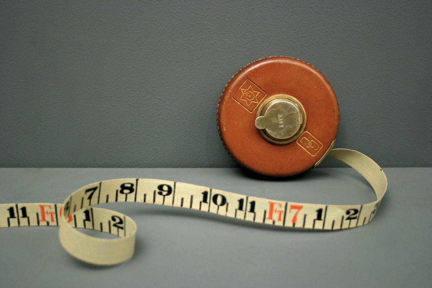 Leather Tape Measure Vintage Chesterman from England
