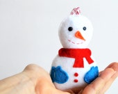 Christmas Ornament Plush Toy,Felt Snowman Decor, Felt A742 Il_170x135