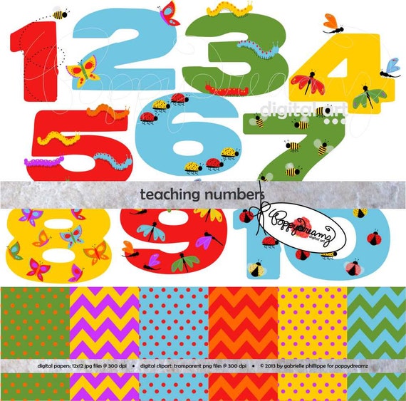 free clipart for teachers numbers - photo #7