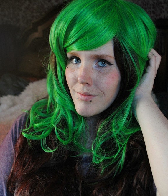 Emerald  Green  Hair Color 