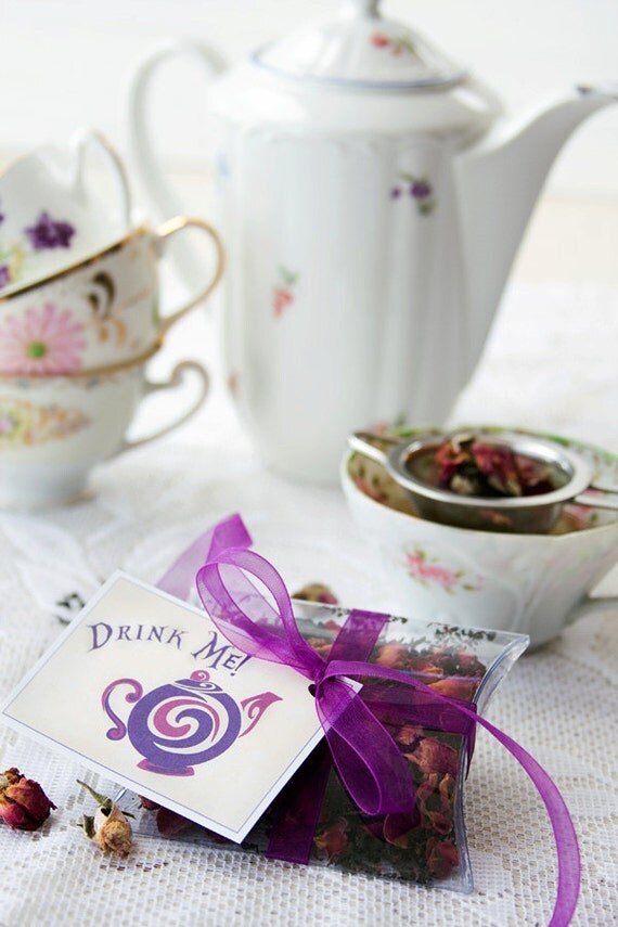 Tea Party Favors loose leaf tea unique wedding by dellcovespices