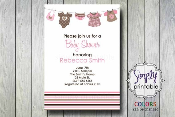 Baby Shower Invitation Il_570xn