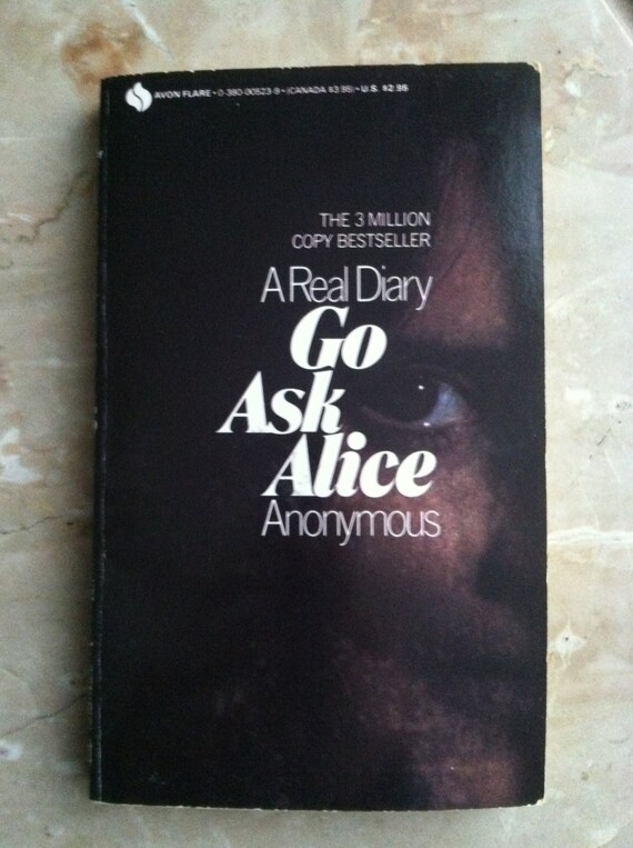Go Ask Alice Book Vintage Good condition
