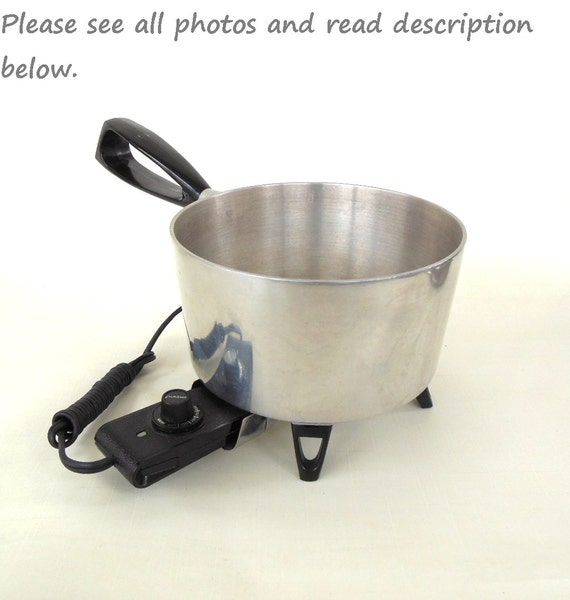 Westinghouse Electric Saucepan S28 Popcorn Popper Vintage