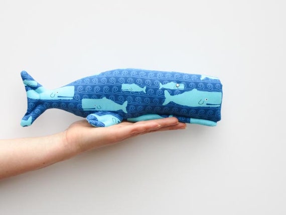 stuffed whale for baby