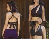 Convertible Wrap and Tie Bralette - Gypsy Travelers Bra and Crop Top