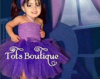 Toddler- Boo Monster Inspired Tutu Dress