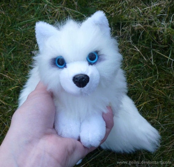 Floppy Arctic Fox plush