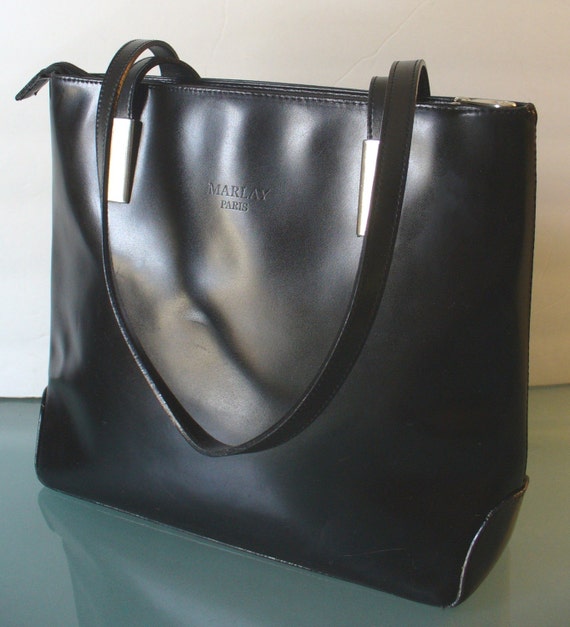 Marlay Paris Made in France Leather Tote Bag