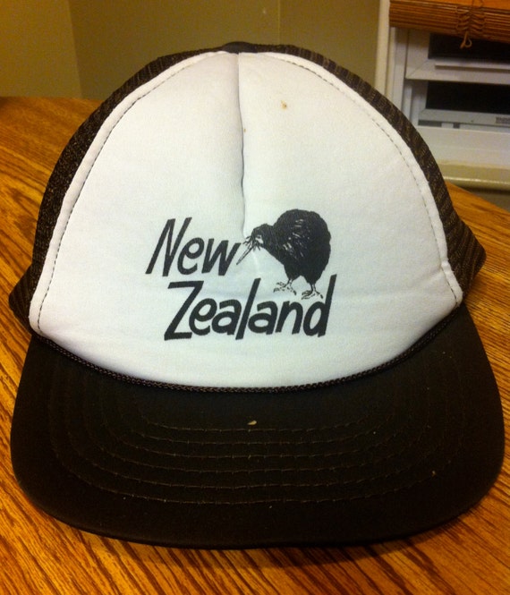 New Zealand Kiwi Bird Trucker Hat by BmoreUnique on Etsy