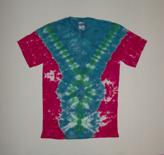 Tie Dye Lightning Bolt Shirt DOUBLE SIDED by OriginalAccents