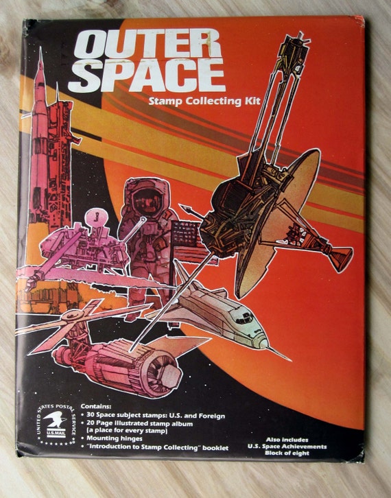 Unopened OUTER SPACE Stamp Collection Kit 1982