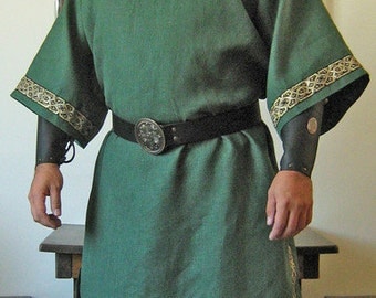 Medieval Celtic Viking Mid-Arms Sleeves Shirt Deluxe