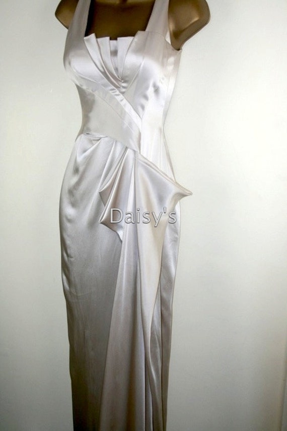 SALE Karen  Millen  1930s style evening dress  wedding  dress  US 8