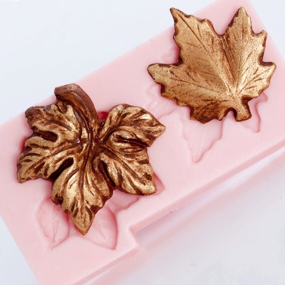 Silicone Mold Maple Leaf Mould Flexible easy to use with