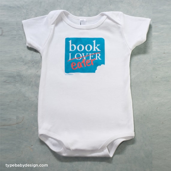 Book Eater infant bodysuit