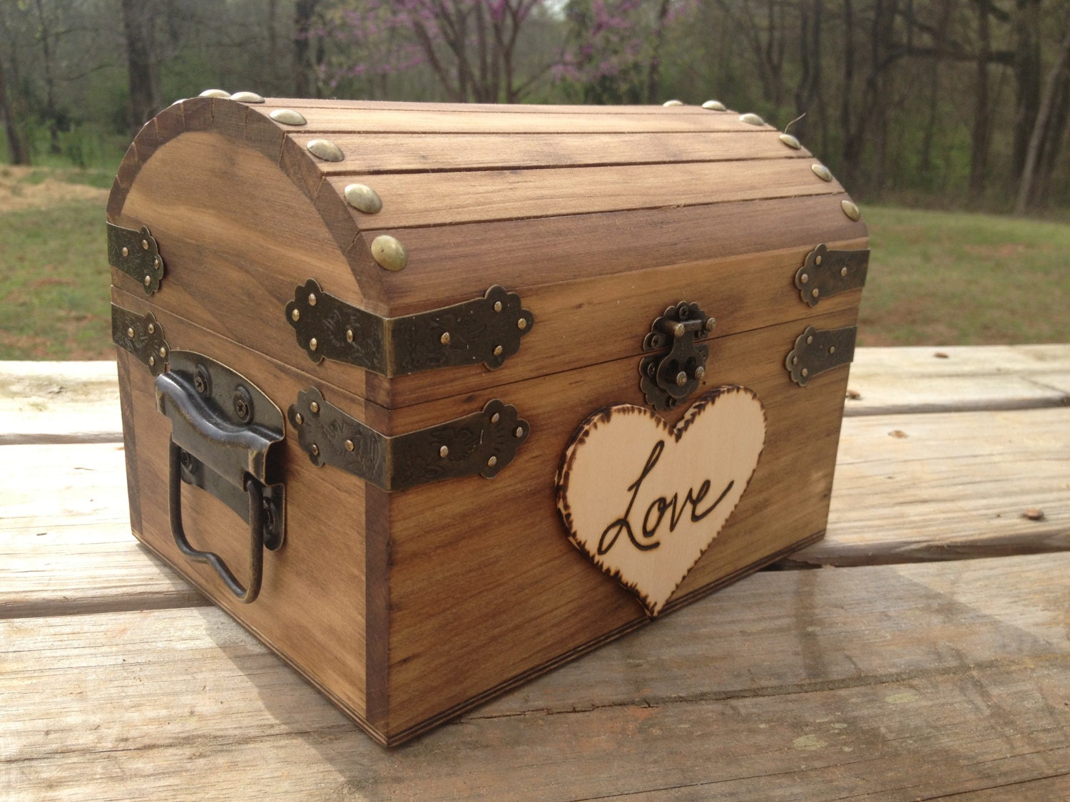 Rustic Wedding Chest Love Letter Chest Love Notes Chest