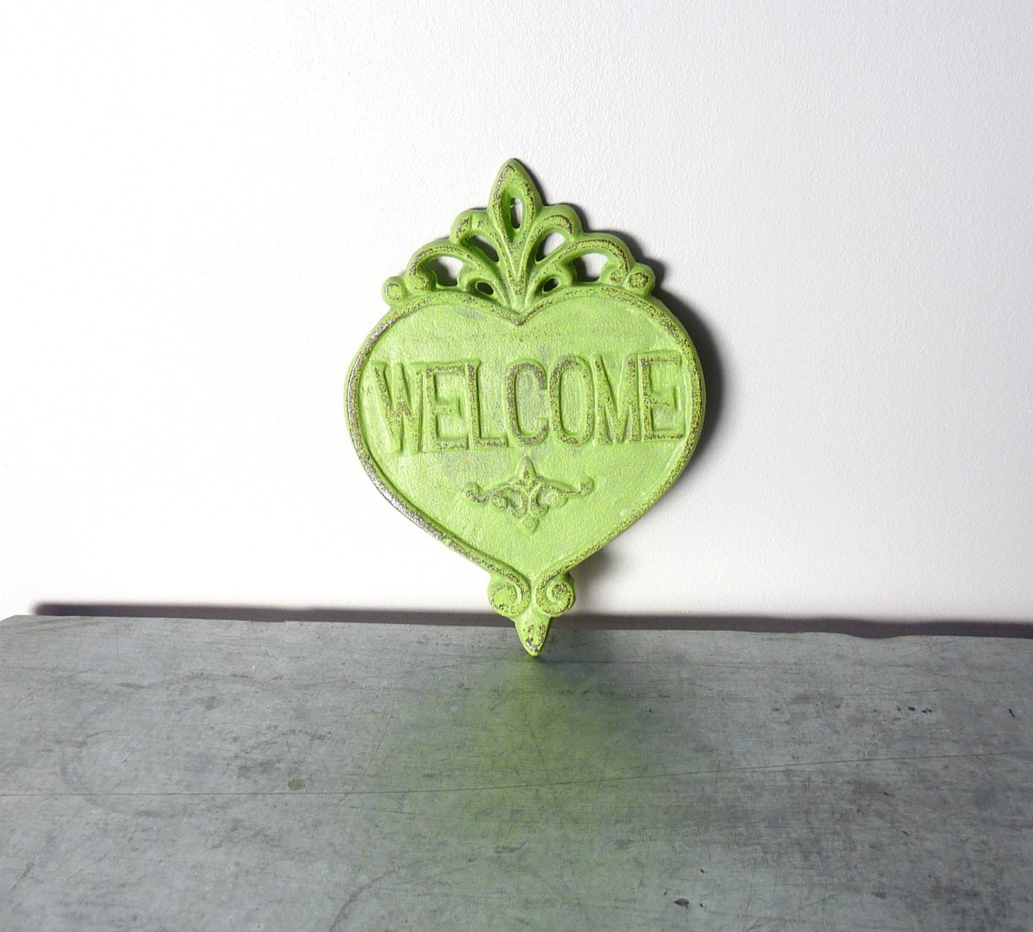 Entryway Sign Cast Iron Sign Indoor Sign