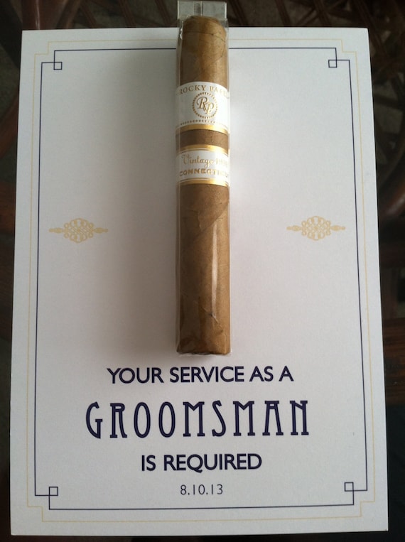 Groomsmen Invitation Ideas 6