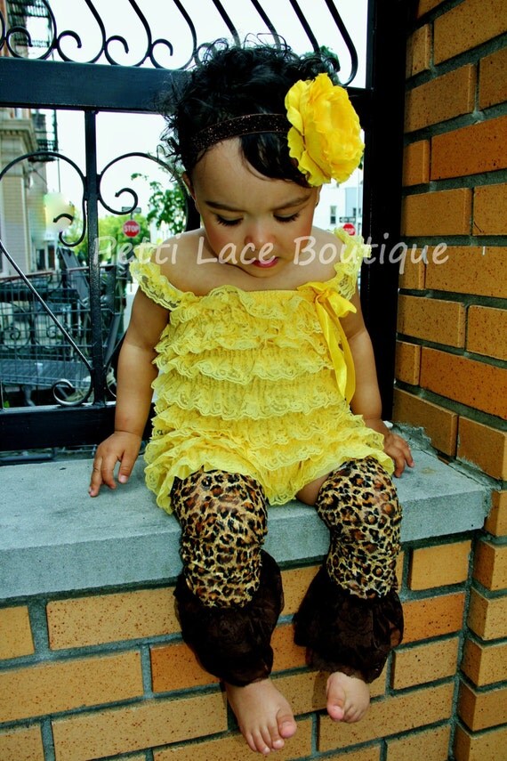 Items similar to Leopard print leg warmers, lace leg warmers, girls leg