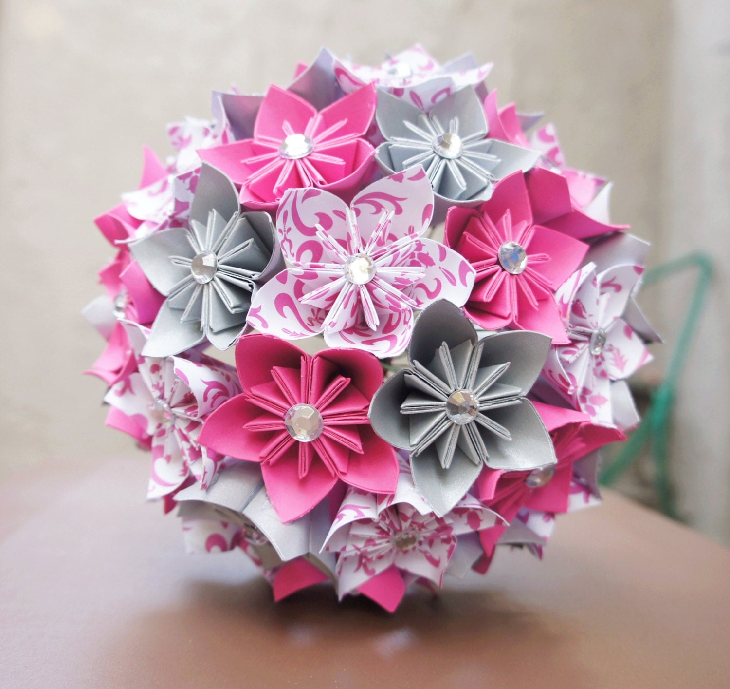 Custom Wedding Kusudama Origami Paper Flower Package