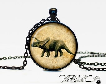 Dinosaur pendant Dinosaur necklace Dinosaur jewelry vintage style (PD008)