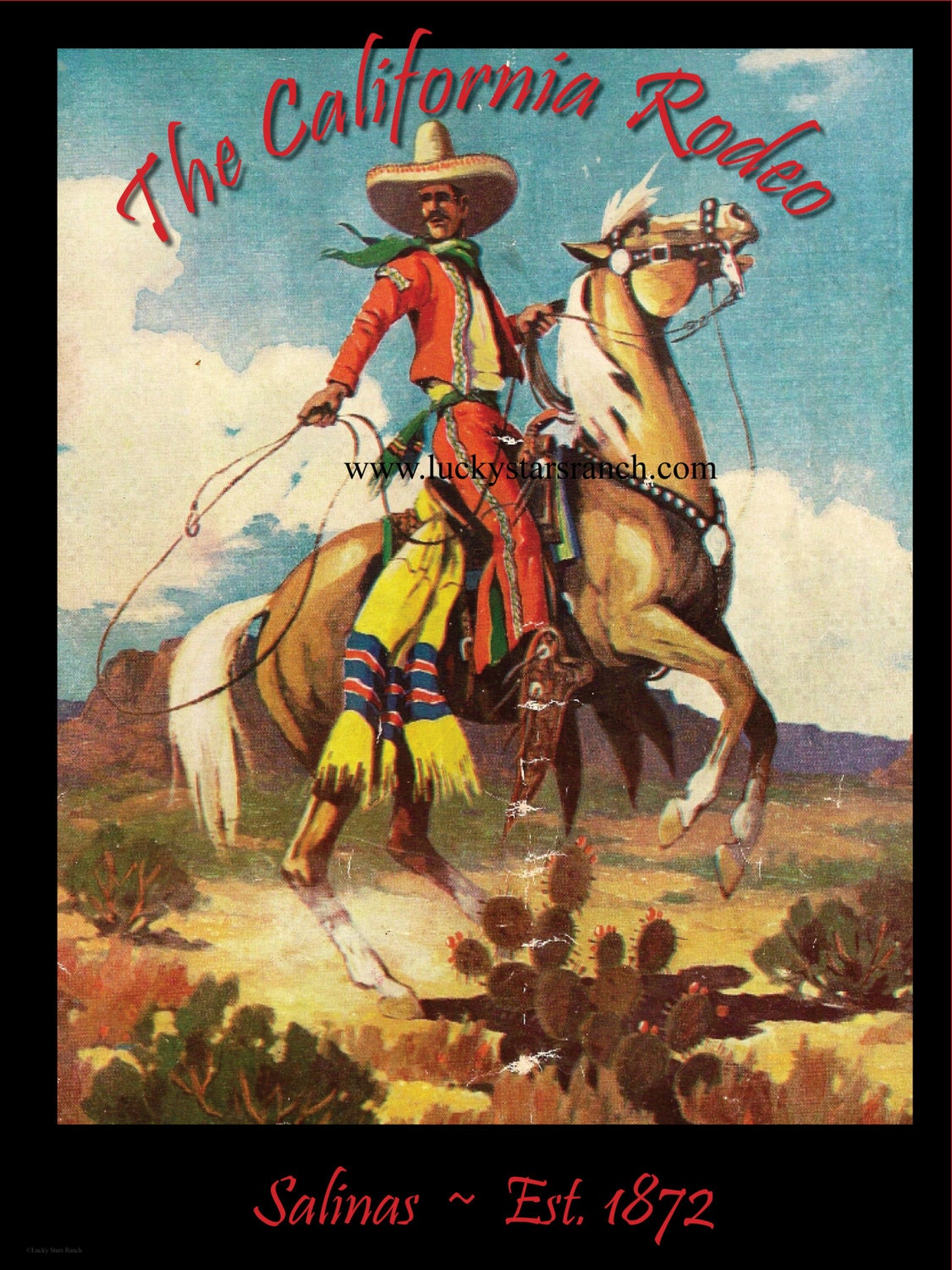 poster inch for frame 18x24 CA 18x24 Rodeo Salinas Poster