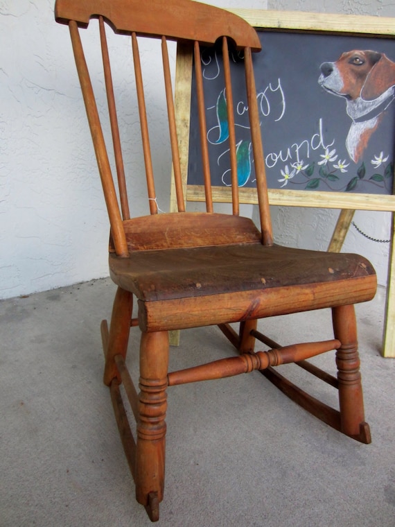 Items similar to Antique American Nursing Rocker/Rocking Chair on Etsy