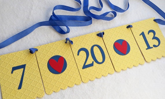 Save the Date Garland - Embossed Quatrefoil - Wedding Date Photo Prop Wedding Shower Banner Date Banner Wedding Date Banner Date Garland Il_570xn