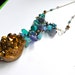 Geode Jewelry - Crystal Druzy Necklace - Boho Gypsy Jewelry - Druzy Geode Necklace - Bohemian Jewelry - Gypsy Boho Jewelry from Hawaii