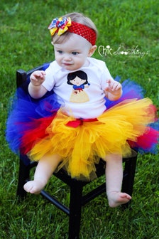 ... Prop Tutu, Childrens Toddler, Snow White birthday, Halloween costume