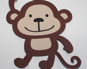 Popular items for monkey cake topper on Etsy