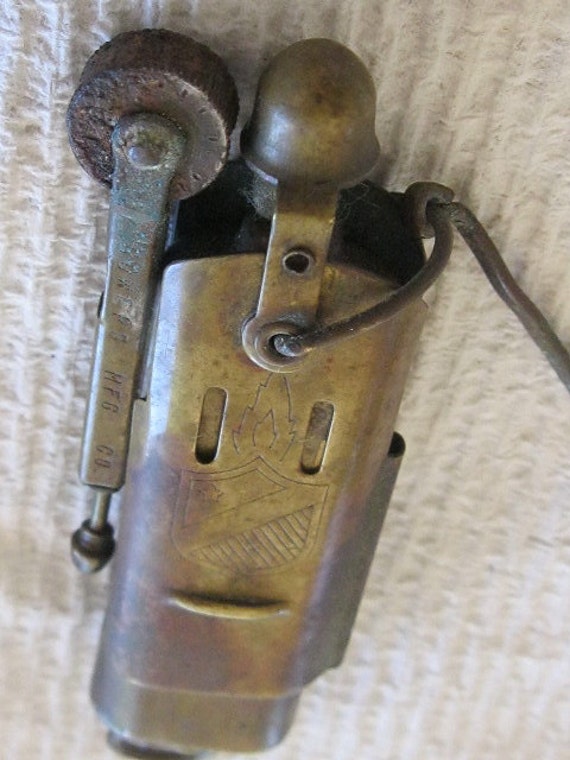 World War II Us ARMY Trench LIGHTER Bower's Mfg. Co.