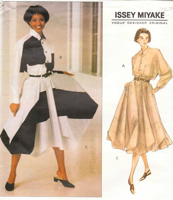 Vintage 90s ISSEY Miyake Pattern Vogue Designer Original 1160