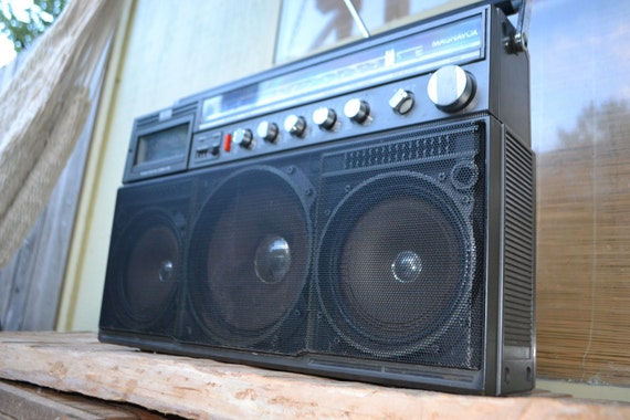 Awesome Vintage 80s Magnavox Ghetto Blaster / by GoodBadAwesome