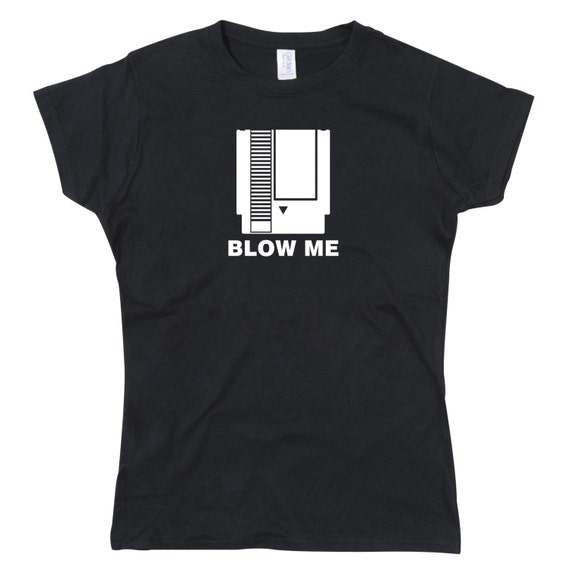 nes blow me shirt