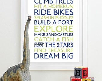 Childrens Wall Art baby boy nursery art print subway art for boys wall art boys Childrens Wall Art baby boy nursery art print subway art for boys wall art boys