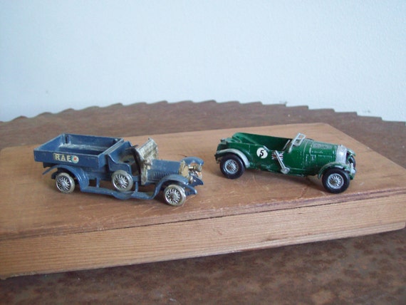 Vintage Matchbox Cars Builders Lesney 1918 Crossley Raf And