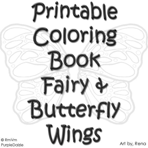 Items similar to Coloring Book Printable Color Pages