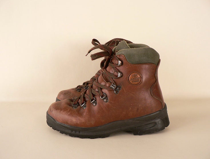 Men's Vintage Asolo Mountaineering Hiking Boots Size 7.5