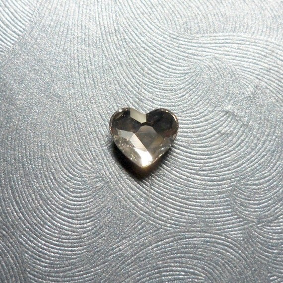 Crystal Heart Microdermal Top