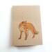 fox notebook (100% recycled)