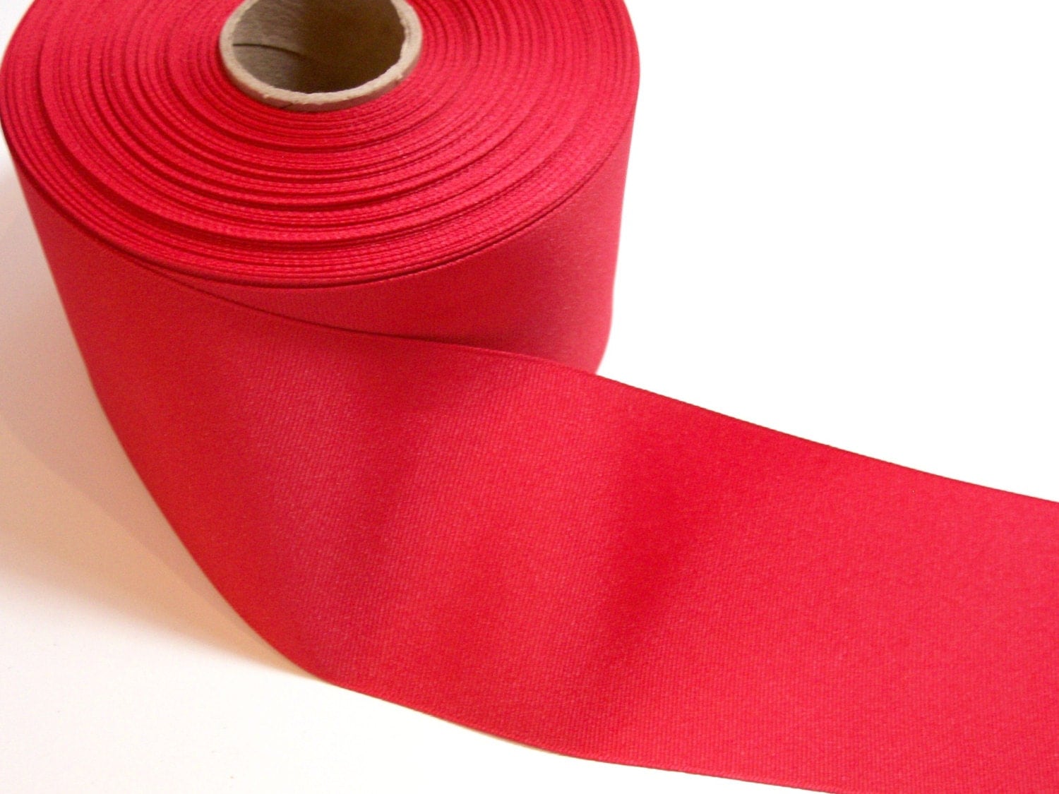 3 inch red ribbon