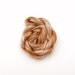 Perle 5 cotton embroidery yarn, hand dyed, 20m skein - light brown, beige, taupe, stone