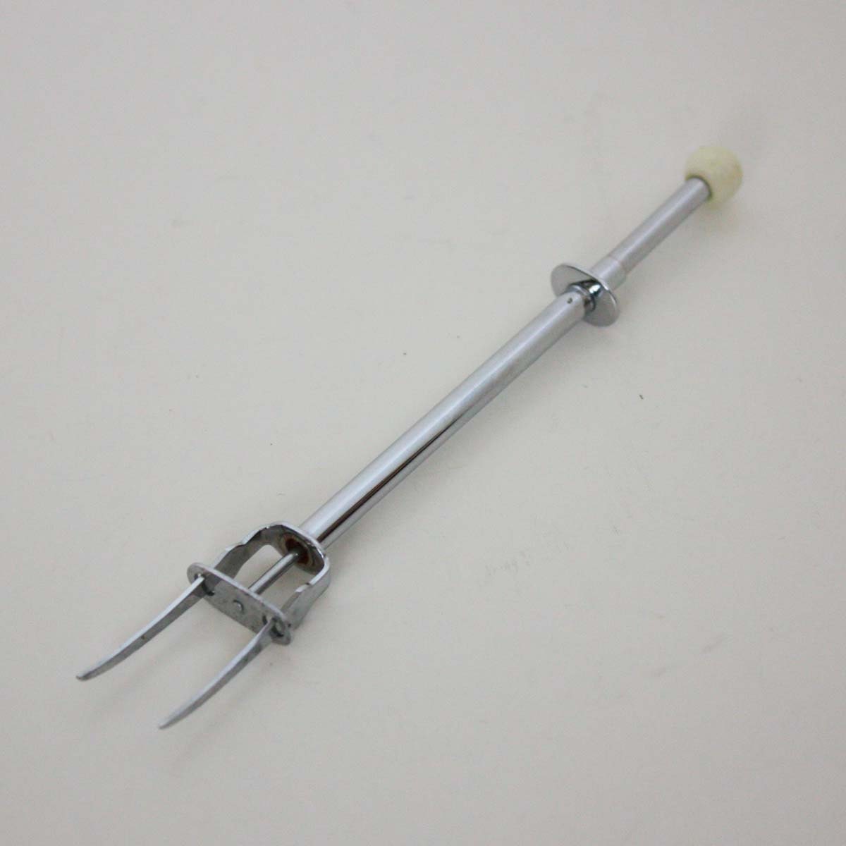 Spring Loaded Pickle Fork Vintage Serving Utensil