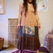 Sale ANIMAL PATCHWORK DRESS Recycled Upcycled Hippie Handmade SMaLL