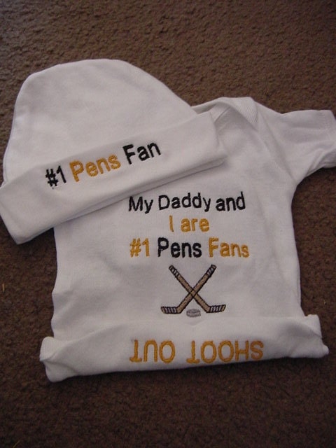 Pittsburgh Pens Penguins Hockey Team NHL Baby by ...