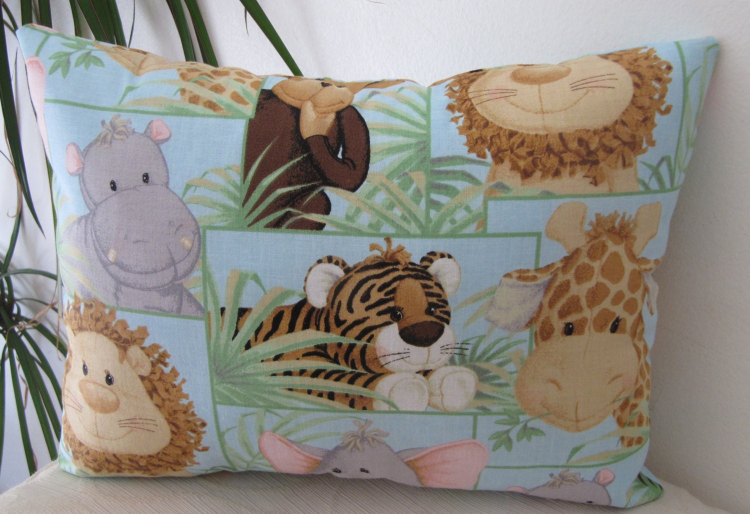 Jungle Babies Animals Travel Pillow Toddler Pillow