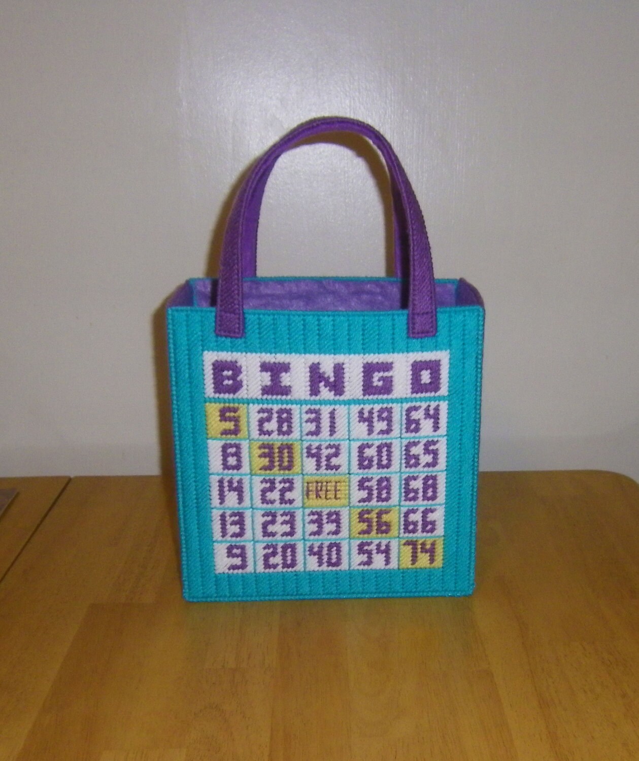 Bingo Tote Bag PATTERN ONLY